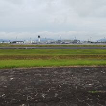 高松空港が目の前