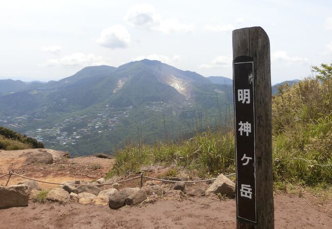 明神ヶ岳山頂