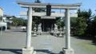 一つの敷地を熊野神社と共用