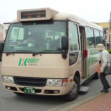 鯵ヶ沢/深浦線のマイクロバス