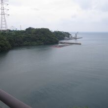 外津浦と壱岐水道の景観