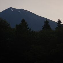 オートサイトからは富士山がよく見えました。星もきれい。