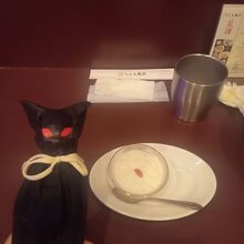 食後の一口杏仁。追加メニューで食事とセット注文のみOK