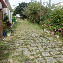 下から上のゴールが見える