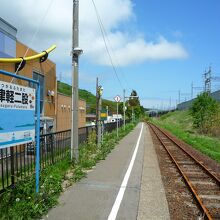 津軽線・津軽二股駅は運休中