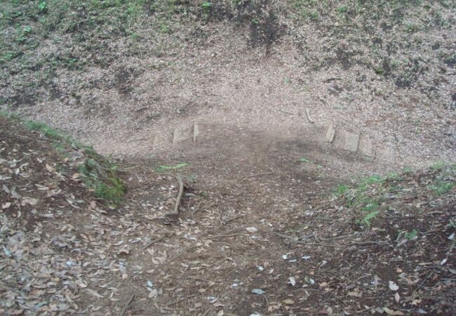 小峯御鐘ノ台大堀切は小田原城山公園の奥