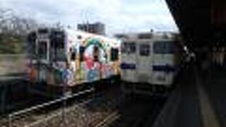 日田彦山線から後藤寺線へ乗換え