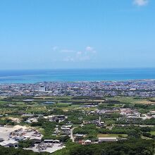 石垣市街の様子です。