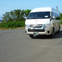 代行バスの乗り合いタクシーわんたく