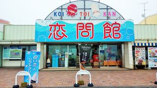 海岸がすぐそば　道の駅しらぬか恋問へ