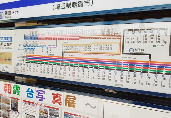 朝霞台駅を利用するのは初めてで・・・・