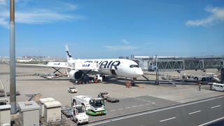 初めて利用した第３旅客ターミナル
