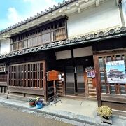 江戸時代の建物だそうです