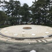 世界一の花時計（静岡県土肥）：松原公園内