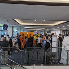 松山空港、GK就航10周年イベントの模様。