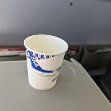 ドリンクサービスが後半区間では受けられた。