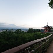 富士山を眺望できる人気スポット