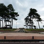 泊ったホテルが、皆生海浜公園に隣接する場所だったため毎朝散歩しました。