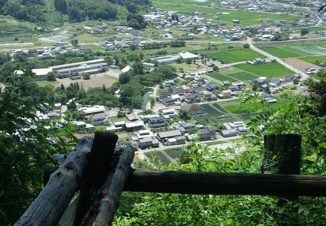 龍岡城五稜郭展望台(田口城跡)