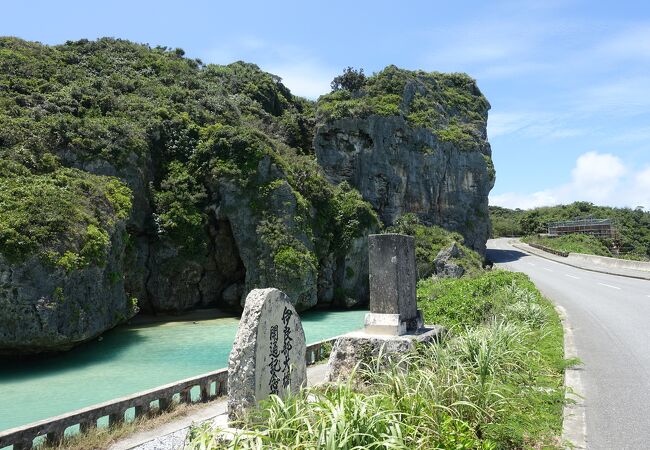 牧山展望台からも見える