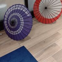 傘か置かれてます