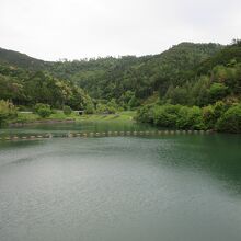 「三宝ダム」によって形成されたダム湖は特に名前はありません