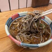 駅で美味しい立ち食いそば