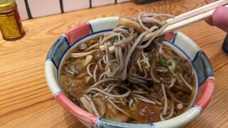 駅で美味しい立ち食いそば