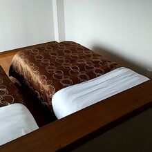 ロフトのベッドも同じものです