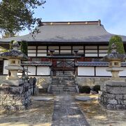 かつての武田家の菩提寺