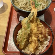 天丼、蕎麦セット