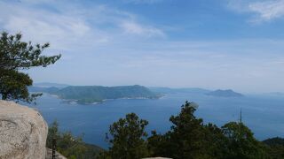 展望台からの眺めは日本三景の１つ