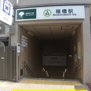 都営新宿線 曙橋駅