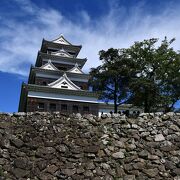 再建天守閣の大洲城