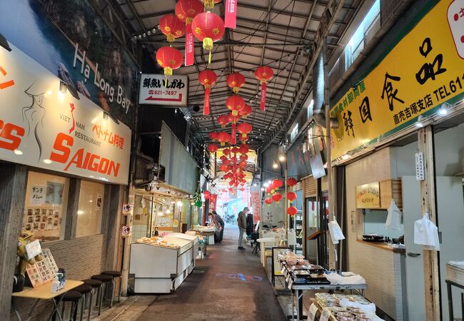 歴史ある商店街が