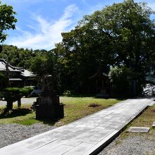 境内の風景