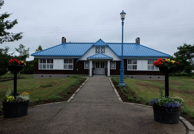 道の駅なかさつないに隣接していました