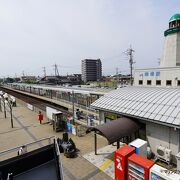 境港駅を2階から眺めることも出来るので立ち寄って良かった場所です