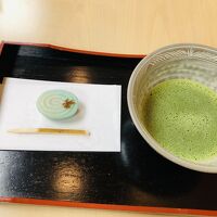 和菓子とお抹茶