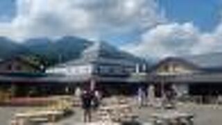 塩原温泉への入り口にある道の駅です