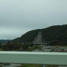 新幹線の橋です。