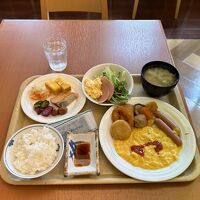 朝食バイキング