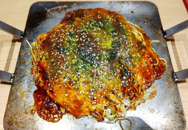 奈良で広島のお好み焼き