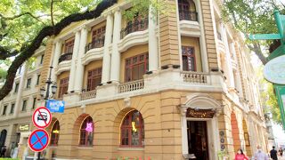 洋館がたくさんあるオシャレな公園