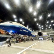 間近にB787