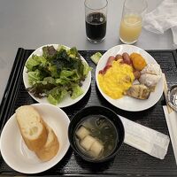 朝食バイキング。普通な感じ