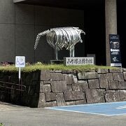 霞城公園内にあります