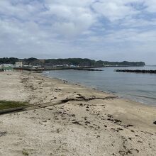 ５月の海水浴場