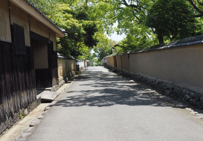 江戸時代の風情もある街並み