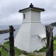 明治9年の建造された日本最古の木造灯台